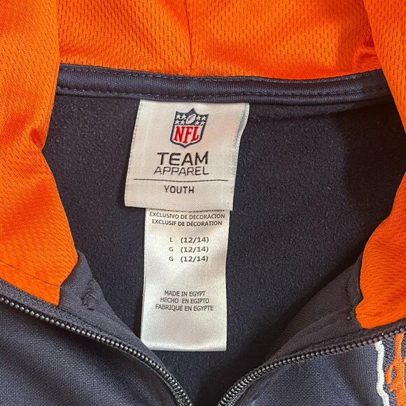 Boys Chicago Bears Hooded Sweatshirt (Youth L) - Picture 3 of 3